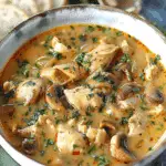 Low Carb Chicken Mushroom Soup