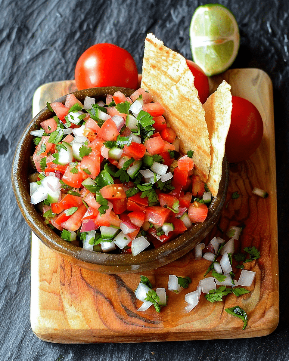 Quick and Easy Pico de Gallo