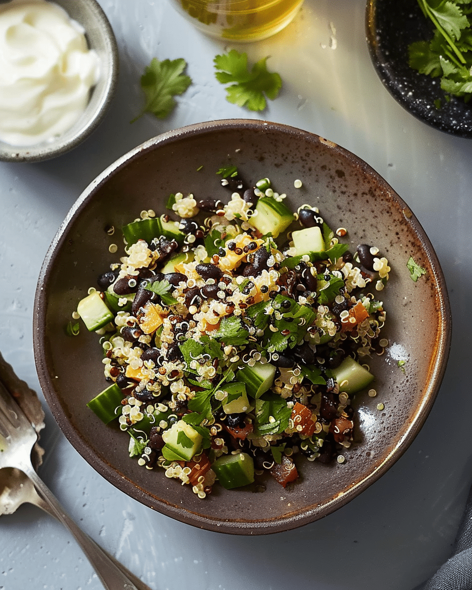 Quinoa-Black Bean Salad