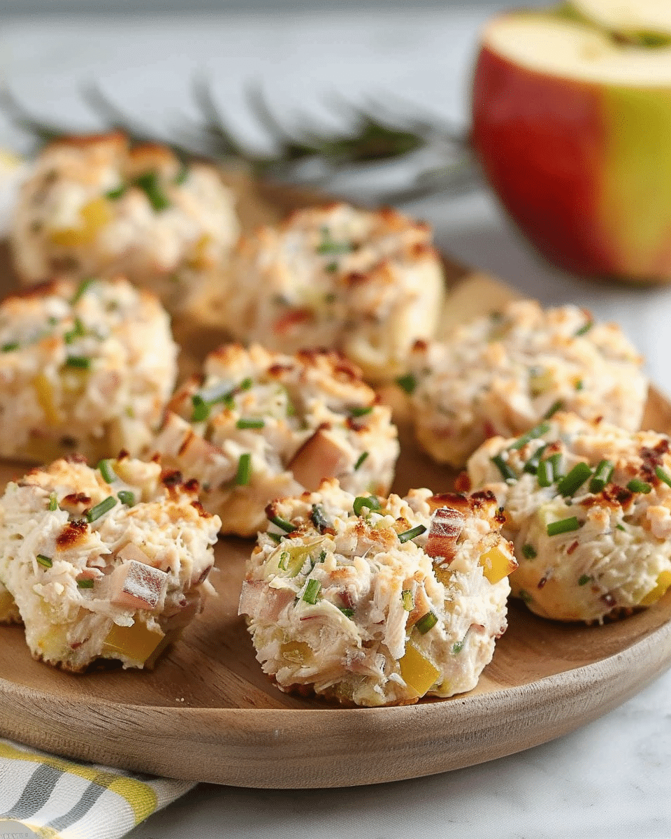 Apple Tuna Bites