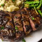 Baked Garlic Balsamic Steak