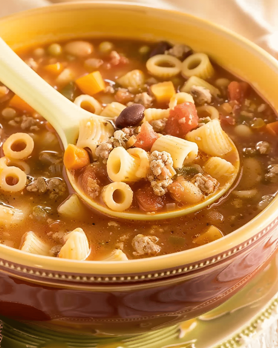 Pasta Fagioli Soup