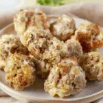 Sausage Balls with Cream Cheese