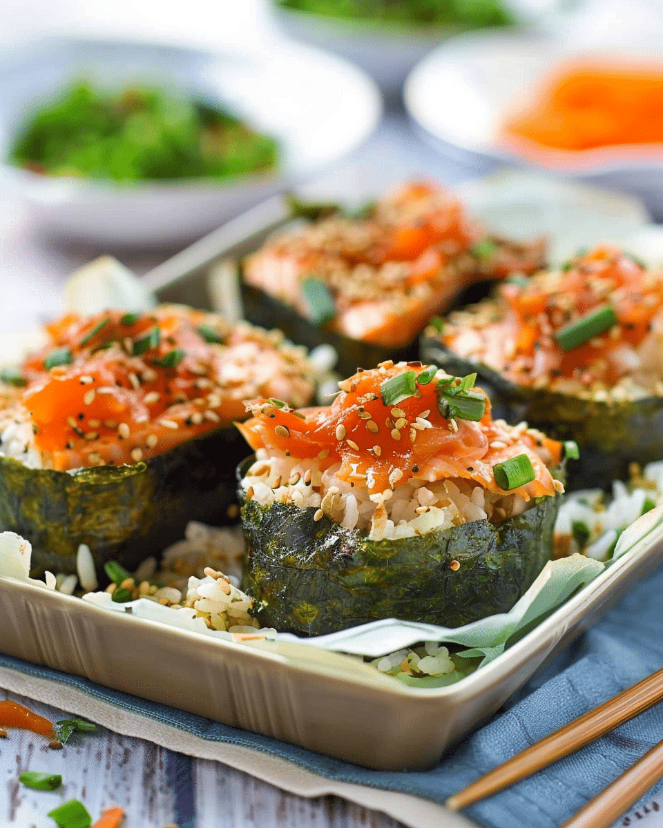 Sushi Salmon Bake