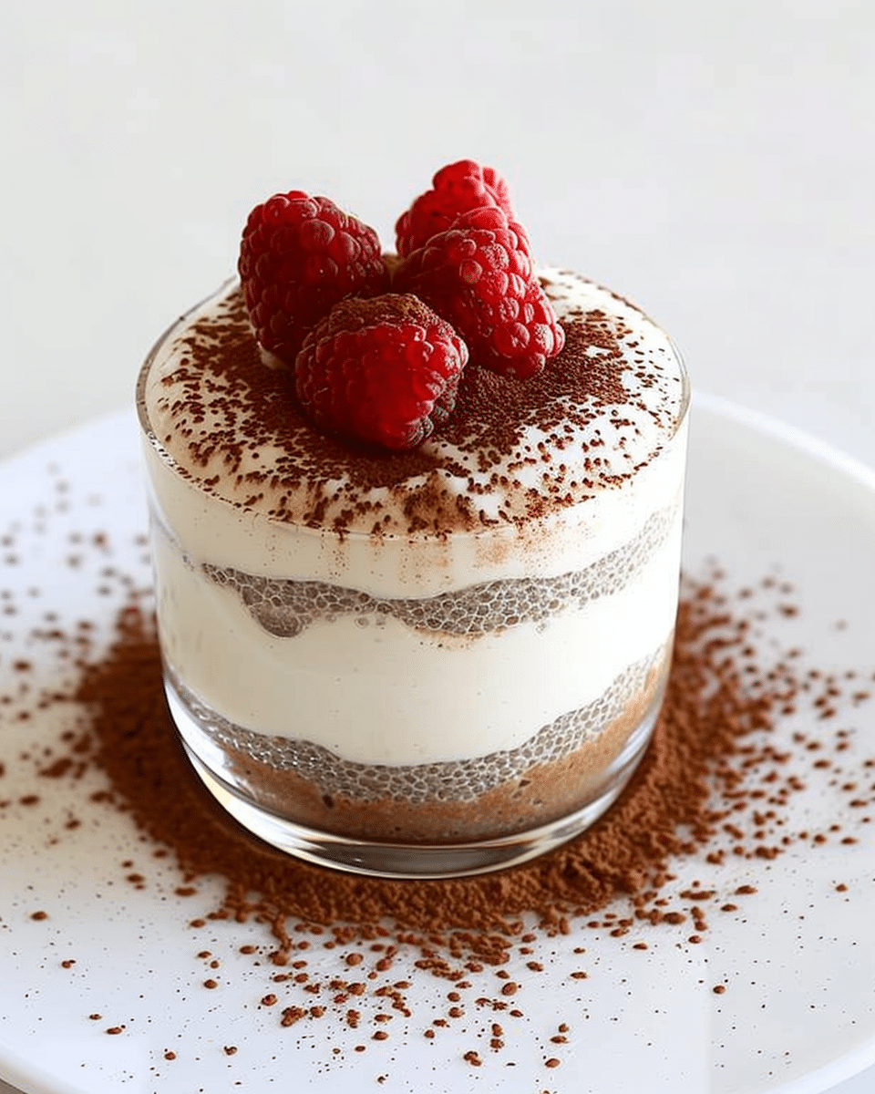 Tiramisu Chia Pudding