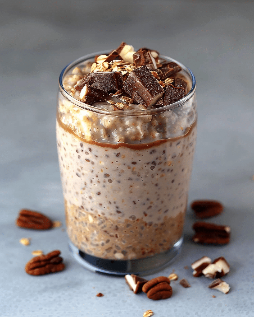 Snickers Overnight Oats