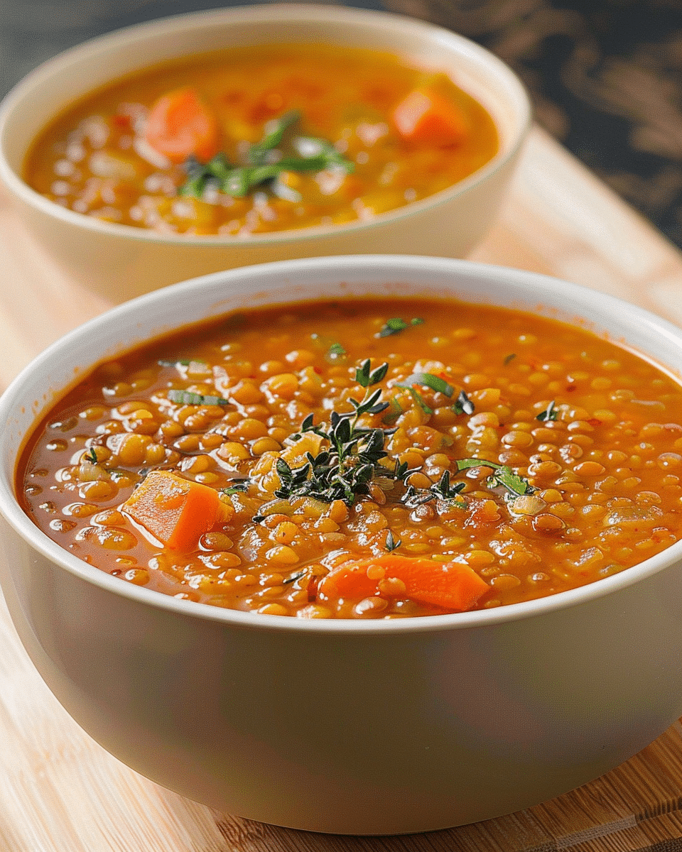 Spicy Turkish Lentil Soup