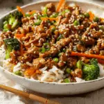 Ground Turkey Teriyaki Stir Fry