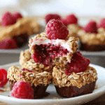 Oatmeal Raspberry Cups