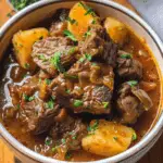 Dutch Oven or Slow Cooker Guinness Beef Stew