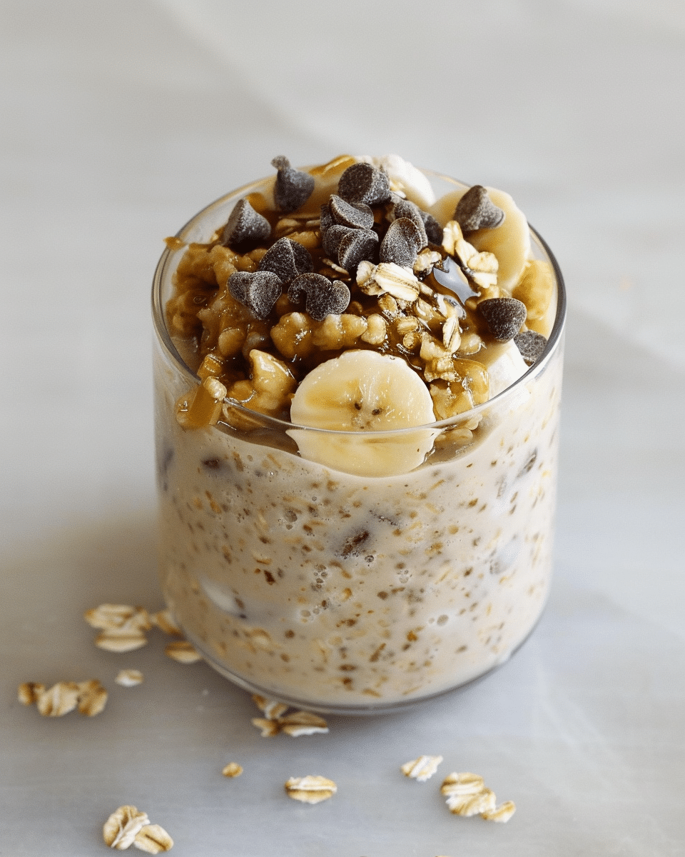 Chunky Monkey Overnight Oats