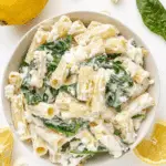 Lemon Ricotta Pasta with Spinach