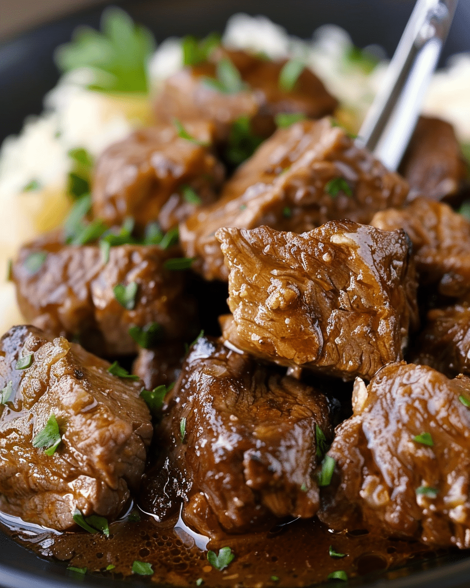 Crock Pot Steak Bites