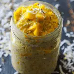 Mango Coconut Overnight Oats