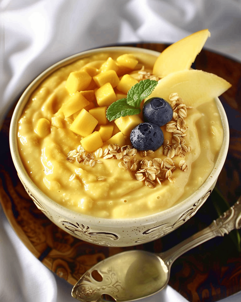 Mango Smoothie Bowl