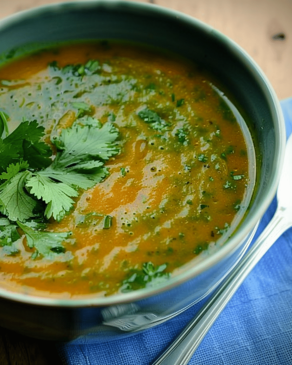 Carrot Cilantro Soup