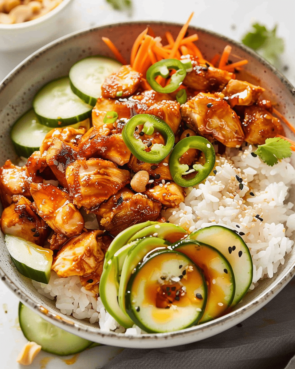 Hot Honey Chicken Bowl