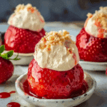 Cheesecake Stuffed Strawberries