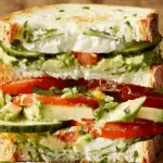 Loaded Cucumber & Avocado Sandwich