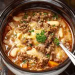 Low Carb Hamburger Soup