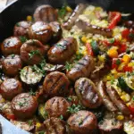 Sausage and Veggie Skillet