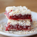 Coconut Raspberry Bars