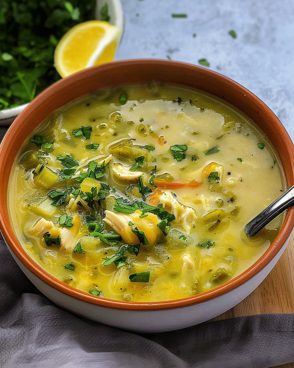 Green Enchiladas Chicken Soup