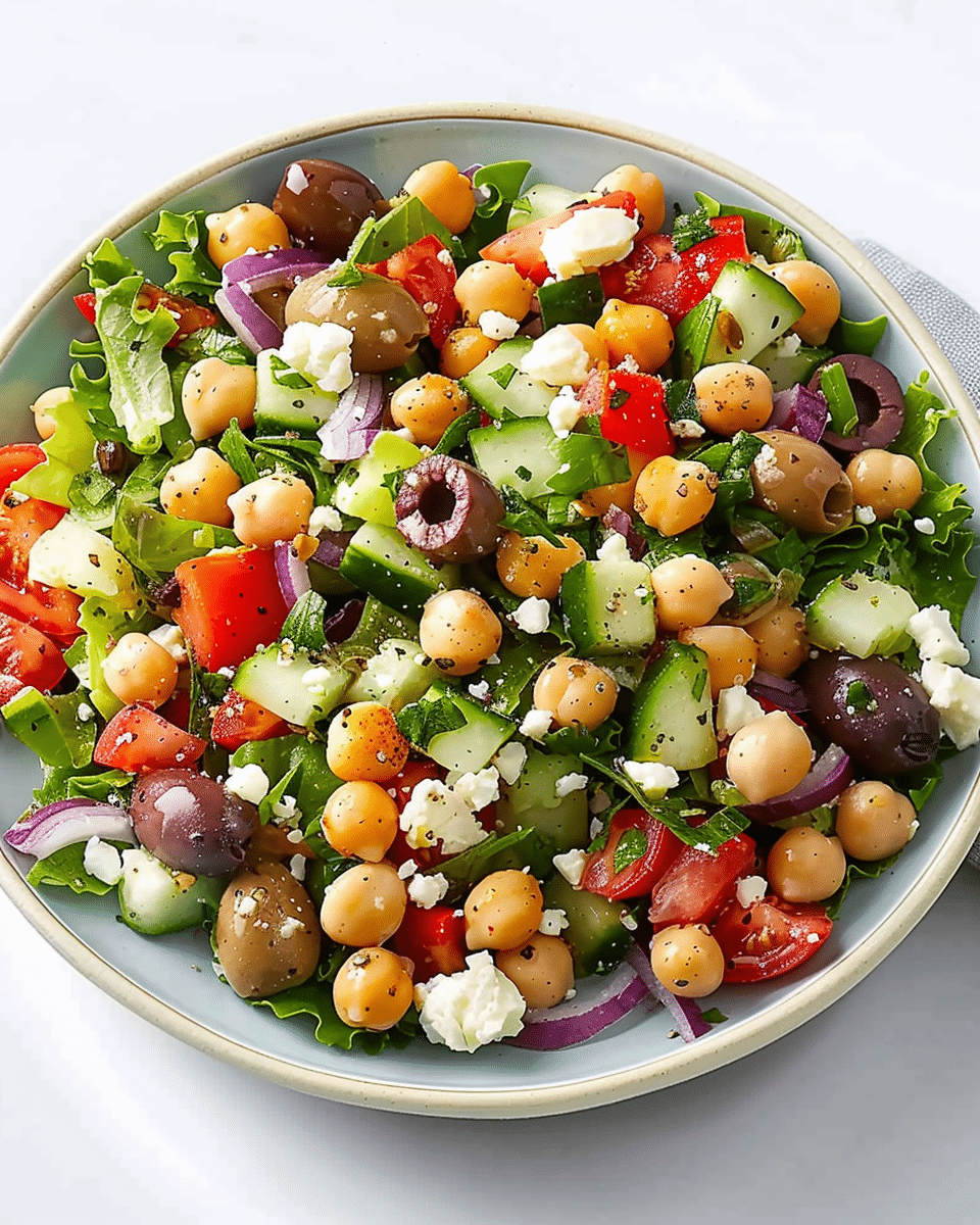 Chopped Salad with Olives