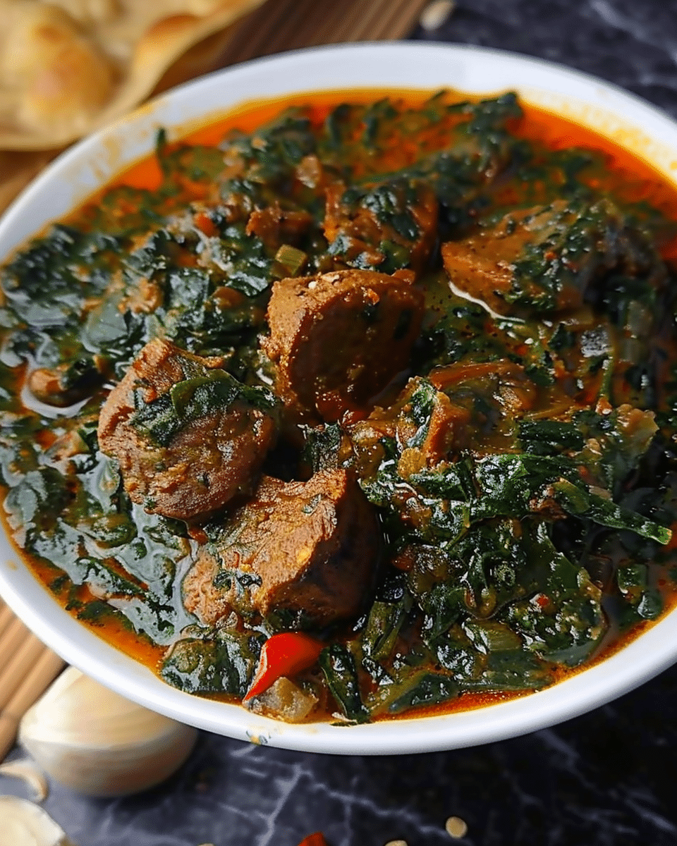 Nigerian Spinach Stew