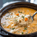 Slow Cooker Chicken Enchilada Soup