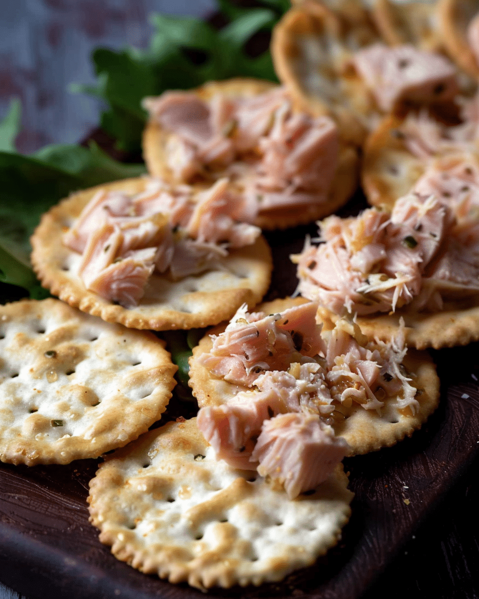 Tuna and Crackers