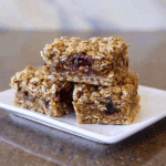 Healthy Jam Oat Bars