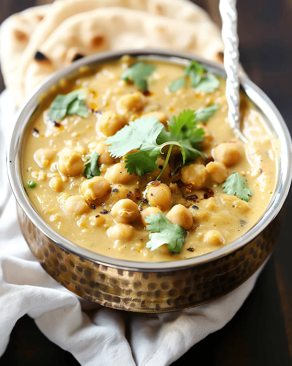 Chickpea Curry with Coconut Milk