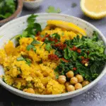 Chickpea Scramble Breakfast Bowl