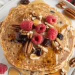 Harvest Grain and Nut Pancakes