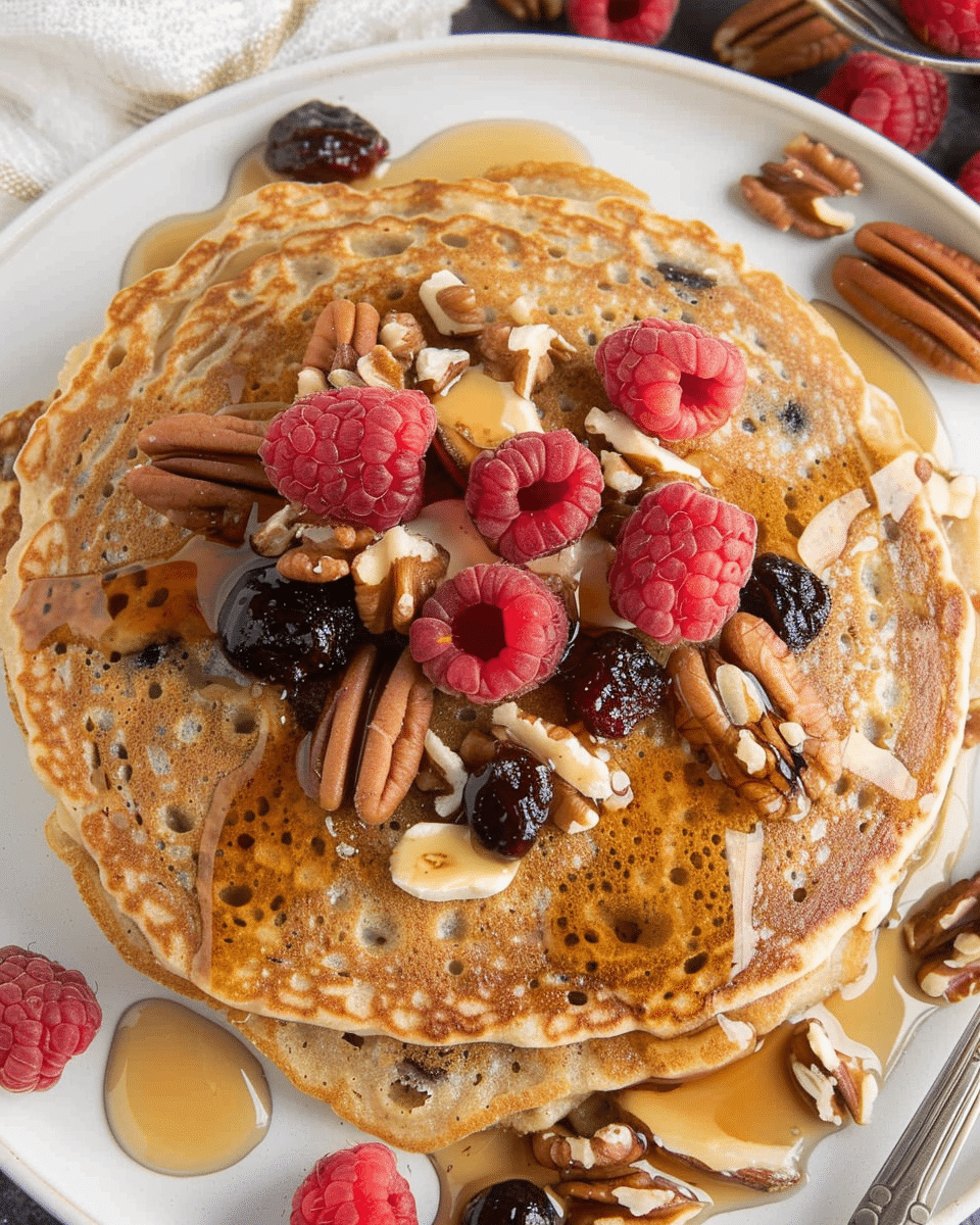 Harvest Grain and Nut Pancakes