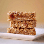 Healthy Jam Oat Bars