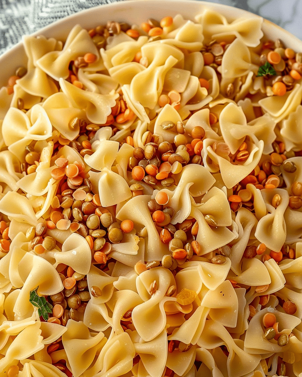 Lentil Pasta