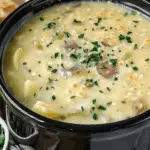 Slow Cooker Potato Leek Soup