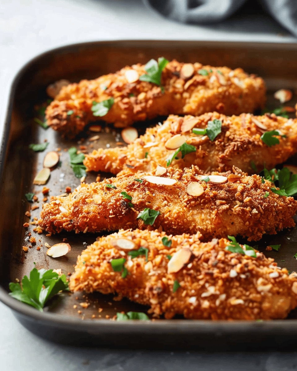Almond-Crusted Chicken Tenders
