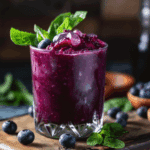 Blueberry Spinach Juice