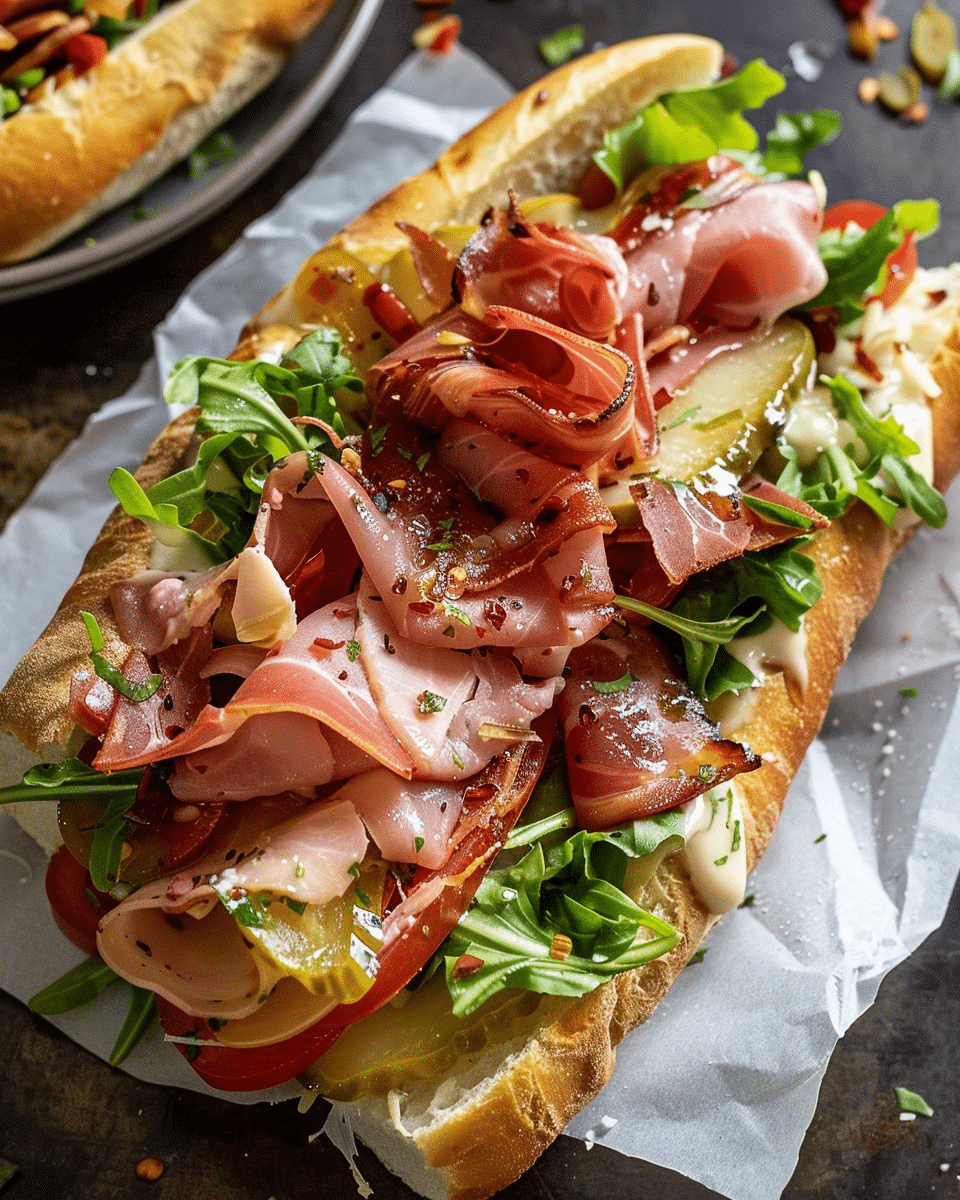 Italian Sub Sandwich