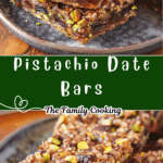 Pistachio Date Bars