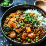 Lentil and Veggie Stir-Fry