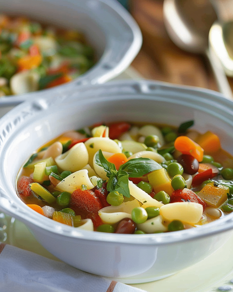 Spring Vegetable Minestrone
