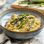 Asparagus and White Bean Risotto