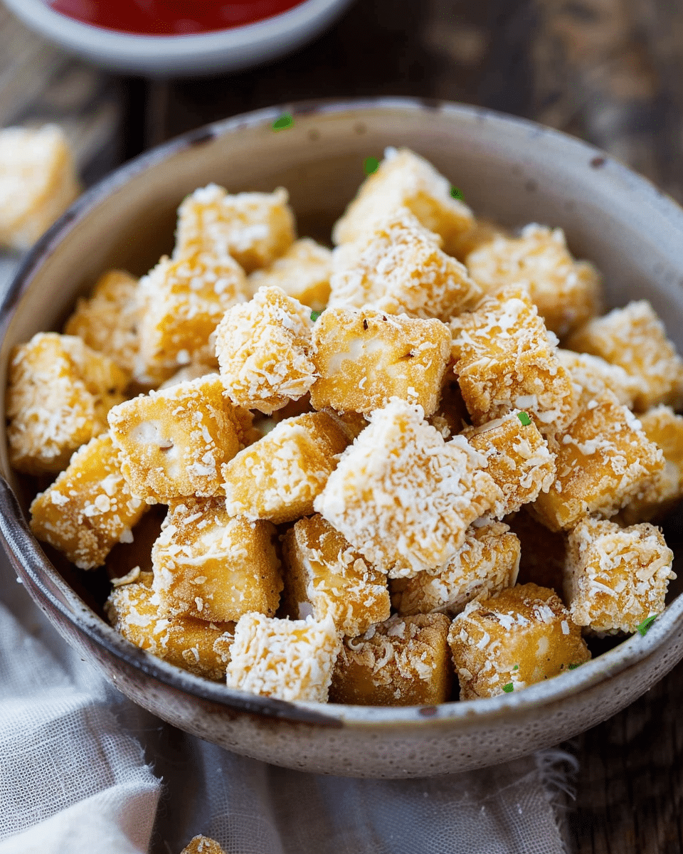 Baked Tofu Nuggets