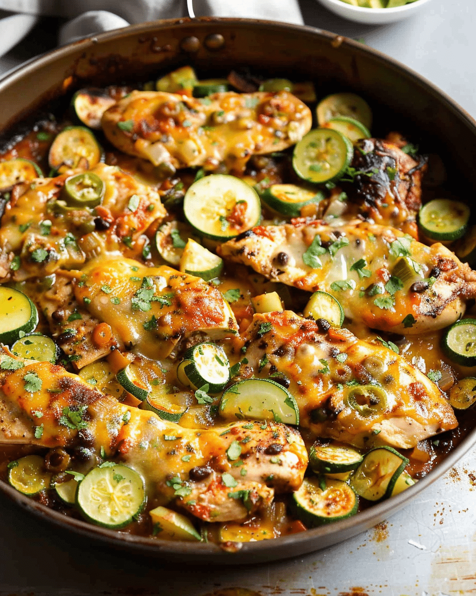 Tex-Mex Chicken and Zucchini