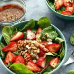 Spinach and Strawberry Meal-Prep Salad