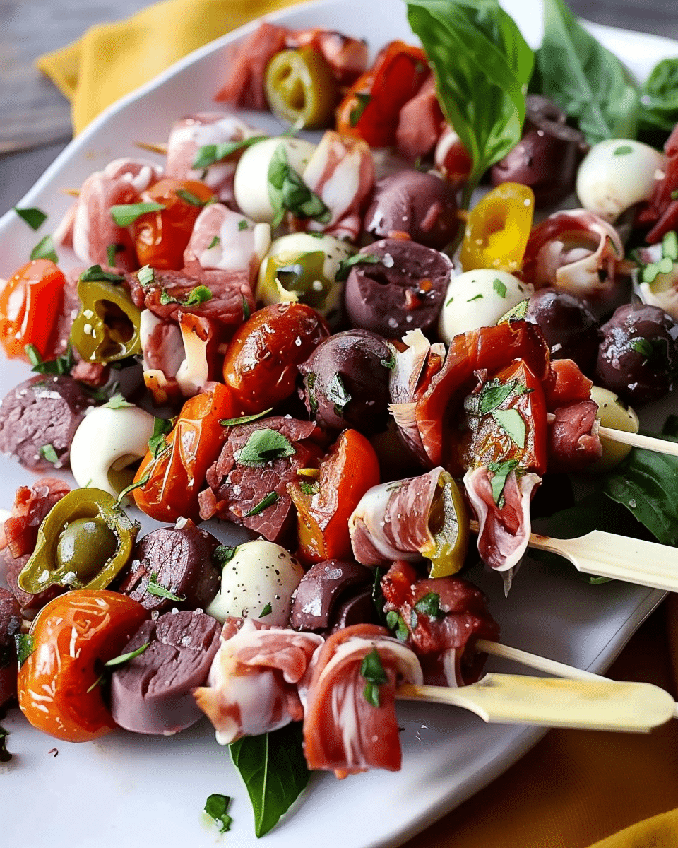 Antipasto Skewers